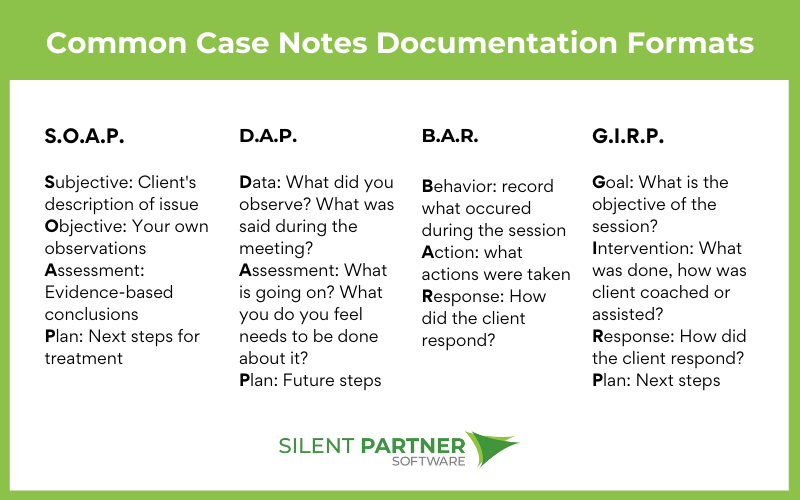 Case Notes Examples Templates Nonprofit Software